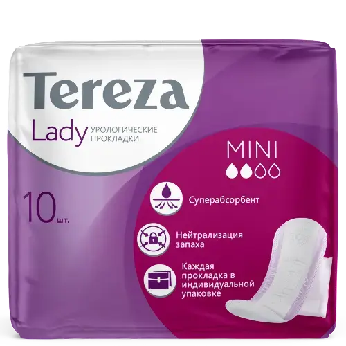 ТЕРЕЗА Леди прокладки урологические мини N10 (Олтекс, РФ)