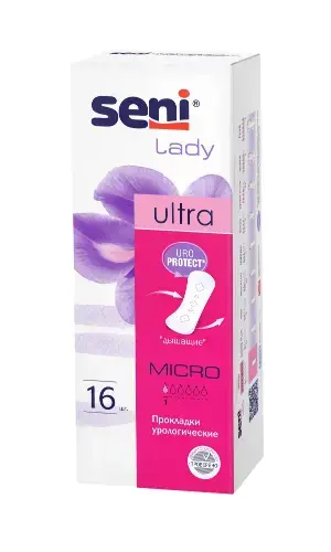 СЕНИ ЛЕДИ прокладки урологические ультра микро (1кап) N16 (БЕЛЛА, РФ)