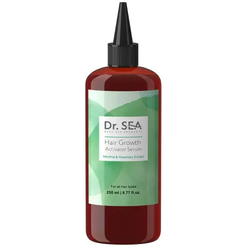 ДОКТОР СИ (DR. SEA) сыворотка д/роста волос ментол/экстр. розмарина 250мл (Фарма Натуралис, ИЗРАИЛЬ)