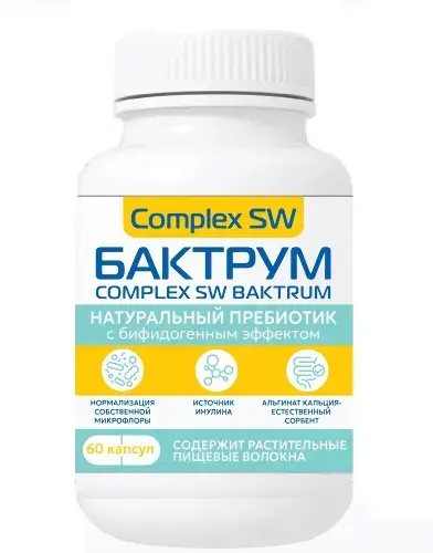 БАКТРУМ Комплекс СВ капс. 0.75г N60 (Ростовская Ф.Ф., РФ)