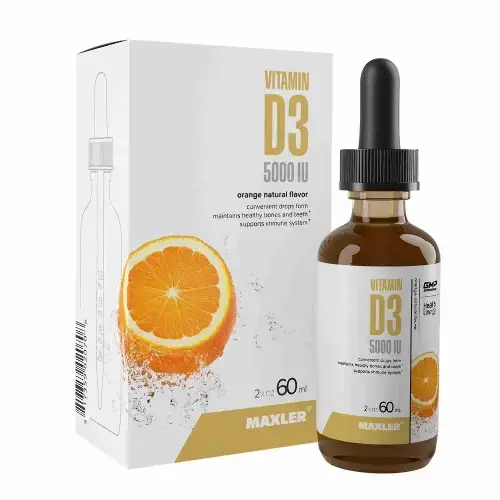 ВИТАМИН Д3 Макслер жидк. 60мл N1 Апельсин (Джити Юса, США)