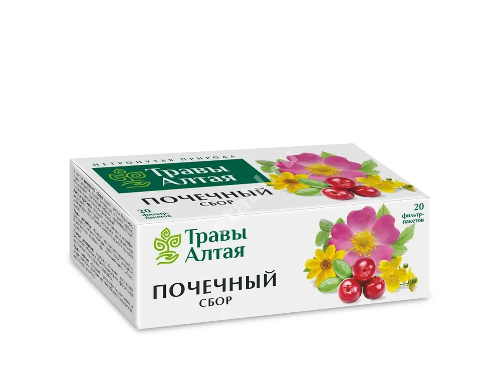 ПОЧЕЧНЫЙ СБОР фиточай (фильтр-пак.) 1.5г N20 (Алсу, РФ)