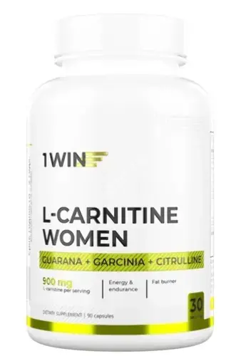 L-КАРНИТИН Уанвин (1Win) капс. 0.67г N90 (ВинЛаб Нутришин, РФ)