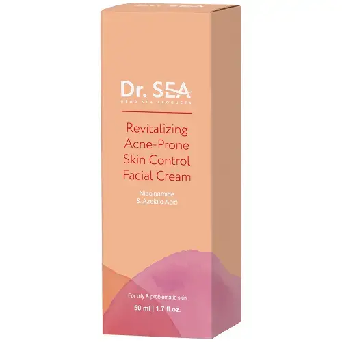ДОКТОР СИ (DR. SEA) крем для лица восстан-щий д/жирн/проблемн кожи Акне-контроль/Ниацинамид/Азелаиновая кислота 50мл (Фарма Натуралис, ИЗРАИЛЬ)