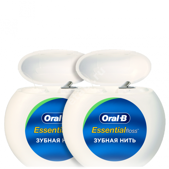 ОРАЛ-БИ (ORAL-B) Essential Floss зубная нить вощеная 50м N2 Мята (ПРОКТЕР & ГЕМБЛ , МЕКСИКА)
