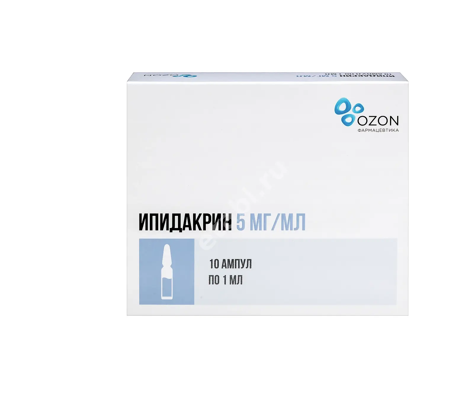 ИПИДАКРИН р-р для в/м и п/к введ. (амп.) 5мг/мл - 1мл N10 (ОЗОН, РФ)