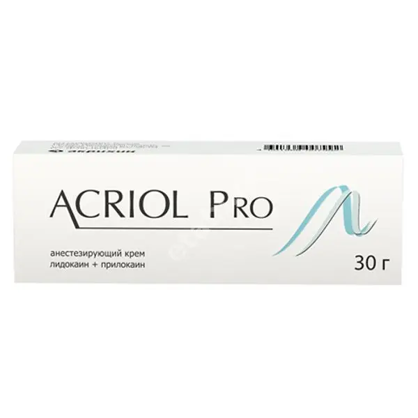 АКРИОЛ ПРО крем 2.5%+2.5% - 30г N1 (АКРИХИН, РФ)
