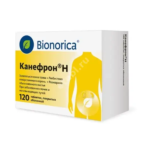 КАНЕФРОН Н табл. п.о. N120 (Бионорика СЕ, ГЕРМАНИЯ)