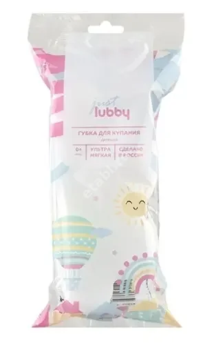 ЛАББИ (Lubby) губка д/купания детская 32073 (Технологии чистоты, РФ)