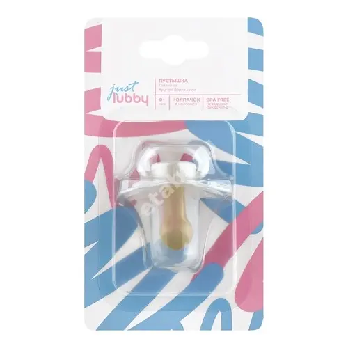 ЛАББИ (Lubby) пустышка латекс колпачок 0м+ 23819 (АМТ Трейд, РФ)
