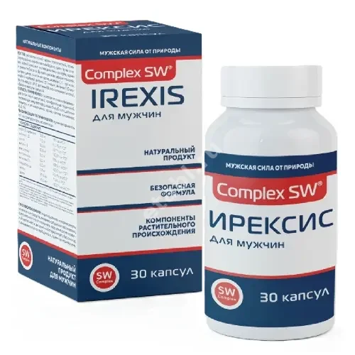 ИРЕКСИС капс. 0.7803г N30 (Ростовская Ф.Ф., РФ)