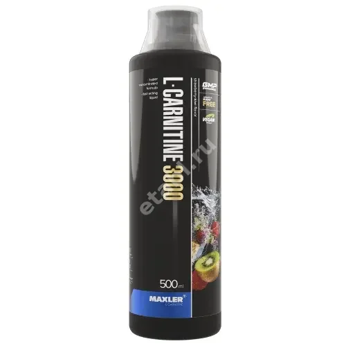 L-КАРНИТИН Макслер 3000 жидк. (фл.) 500мл N1 Клубника/Киви (ДжиТиАй, ГЕРМАНИЯ)