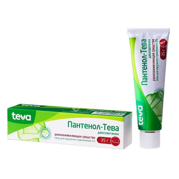 ПАНТЕНОЛ ТЕВА мазь (туба) 5% - 35г N1 (ТЕВА, ГЕРМАНИЯ)