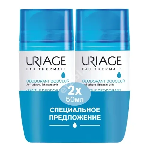 УРЬЯЖ (URIAGE) дезодорант ролик 50мл N2 (Лаборатории Урьяж, ФРАНЦИЯ)
