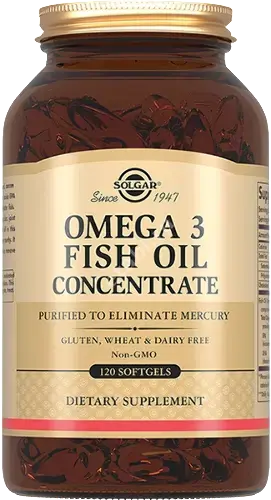 СОЛГАР Рыбий жир Омега 3 капс. 1.45г N120 (ЭнЭйчЭс ЮЭс, США)