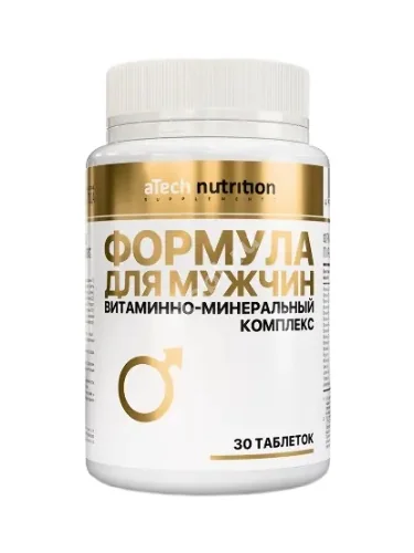 ВМК ДЛЯ МУЖЧИН Атеч Нутритион (aTech Nutrition) табл. 0.55г N30 (Арсенал Атлета, РФ)