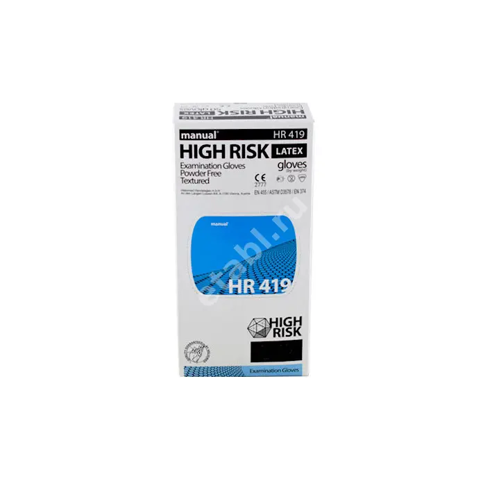 ПЕРЧАТКИ МЕДИЦИНСКИЕ нестер. латекс р.L (50пар) N100 (ХелиоМед, АВСТРИЯ)