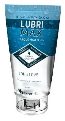 ЛУБРИМАКС Prolongator гель-смазка 150мл (ФАРМТЕК, РФ)