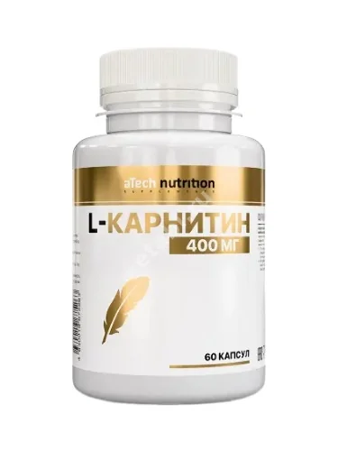 L-КАРНИТИН Атеч Нутритион (aTech Nutrition) капс. 0.87г N60 (Арсенал Атлета, РФ)