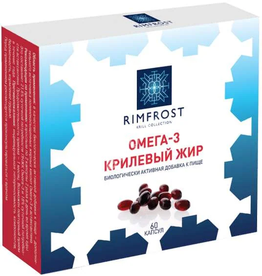 ОМЕГА-3 Крилевый жир 14+ капс. N60 (ВЕРТЕКС, НИДЕРЛАНДЫ)