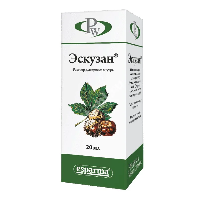 ЭСКУЗАН р-р д/внутр. прим. (фл.) 20мл N1 (ЭСПАРМА , ГЕРМАНИЯ)