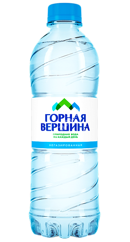 ВОДА ПИТЬЕВАЯ негаз. (бут. п/э) 0.5л (Аквалайн, РФ)