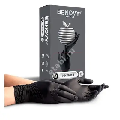 ПЕРЧАТКИ МЕДИЦИНСКИЕ нестер. нитрил. р.S (50пар) N100 (Блю Сэйл Медикал, КИТАЙ)