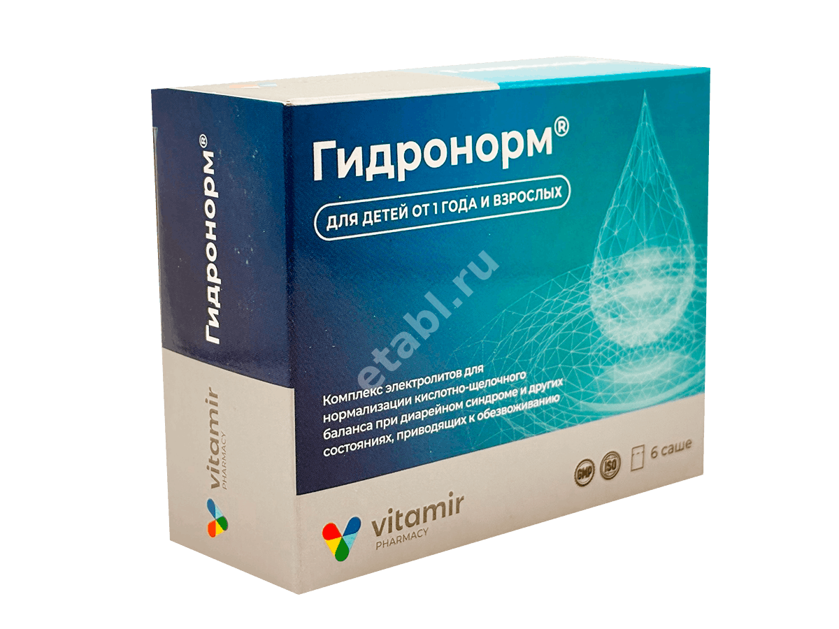 ГИДРОНОРМ пор. д/р-ра внутр. (саше) 4.157г N6 (Квадрат-С, РФ)