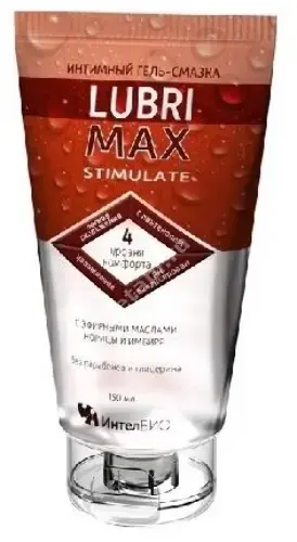 ЛУБРИМАКС Stimulate гель-смазка 150мл (ФАРМТЕК, РФ)