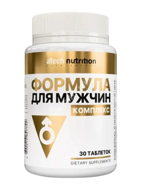 ВМК ДЛЯ МУЖЧИН Атеч Нутритион (aTech Nutrition) табл. 1.38г N30 (Арсенал Атлета, РФ)