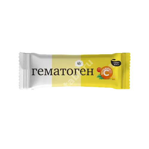 ГЕМАТОГЕН С плитка 40г N1 (Фарм-Про, РФ)