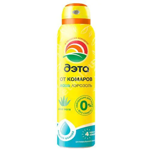 ДЭТА Аква аэроз. от комаров 150мл (ХИМИК, РФ)