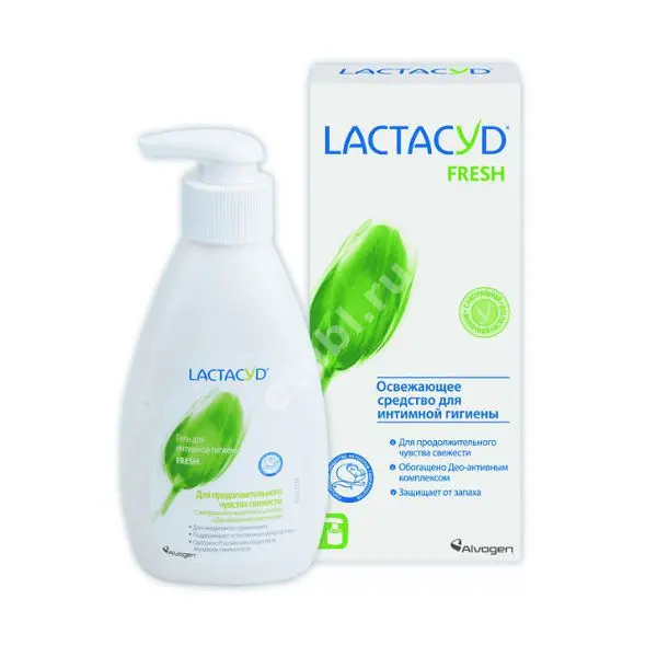 ЛАКТАЦИД Fresh гель для интимной гигиены продол.свежесть (фл.) 200мл (Сетес Косметикс, РФ)
