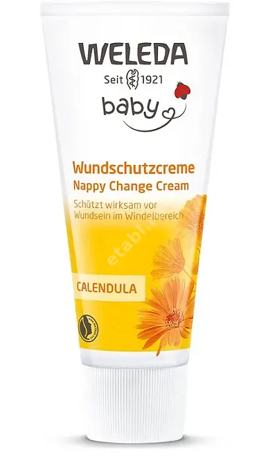 ВЕЛЕДА Baby крем для области пеленания для младенцев Календула 75мл (Веледа, ГЕРМАНИЯ)