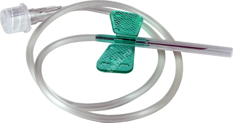 КАТЕТЕР Инфузионный Игла-бабочка р.G21 N1 Зеленый (СФМ Госпиталь Продактс, ГЕРМАНИЯ)