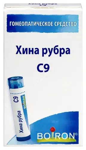 ХИНА РУБРА С9 гран. гомеопат. 4г N1 (Буарон Лаб, ФРАНЦИЯ)