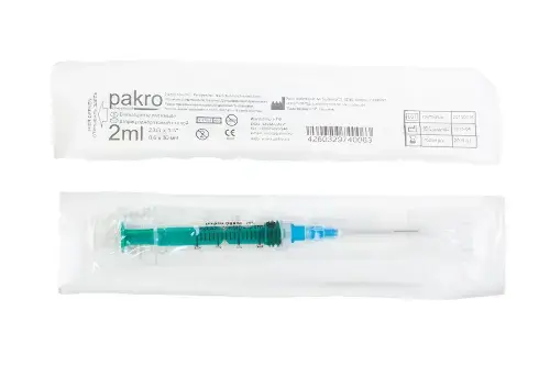 ШПРИЦ 2мл 3хкомп N10 (Пакро Полимер, ГЕРМАНИЯ)