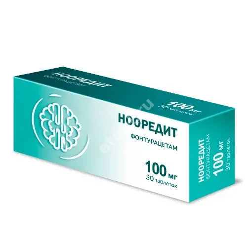 НООРЕДИТ табл. 100мг N30 (ФАРМАСИНТЕЗ, РФ)