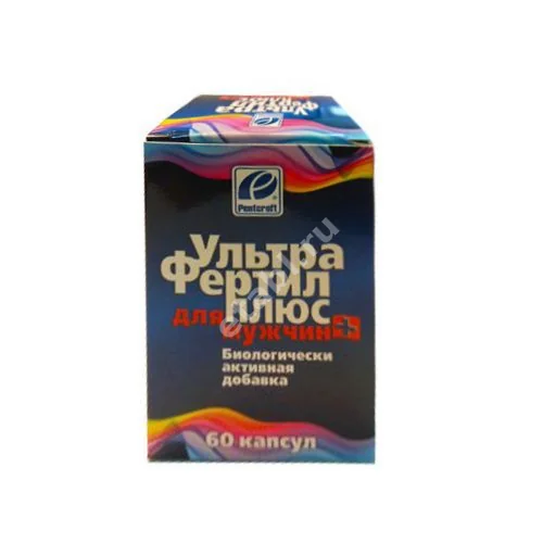 УЛЬТРАФЕРТИЛ ПЛЮС ДЛЯ МУЖЧИН капс. 0.55г N60 (Фьюжн Формулэйшн, США)