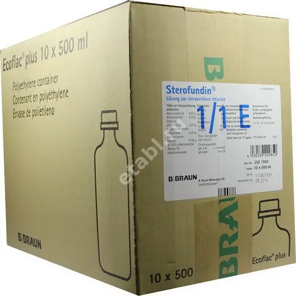 СТЕРОФУНДИН изотонический р-р д/инф. (бут.) 500мл N10 (Гематек, РФ)