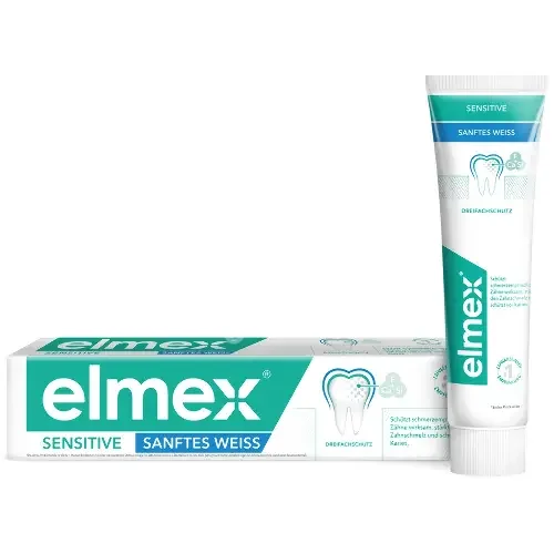 ЭЛМЕКС зубная паста отбеливающая Сенсетив плюс 75мл (КОЛГЕЙТ, ПОЛЬША)