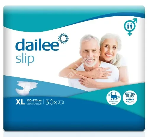 ДЭЙЛИ (DAILEE) Extra Plus подгузники д/взрослых р.XL N30 (Драйлок Технолоджис, РФ)