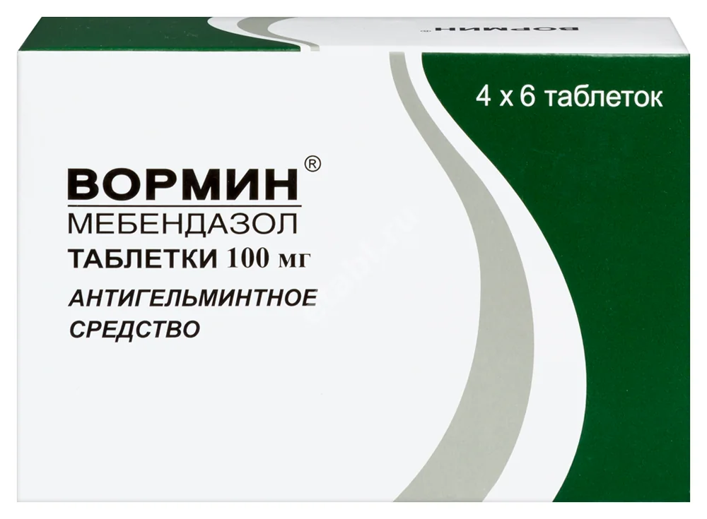 ВОРМИН табл. 100мг N24 (КАДИЛА, ИНДИЯ)