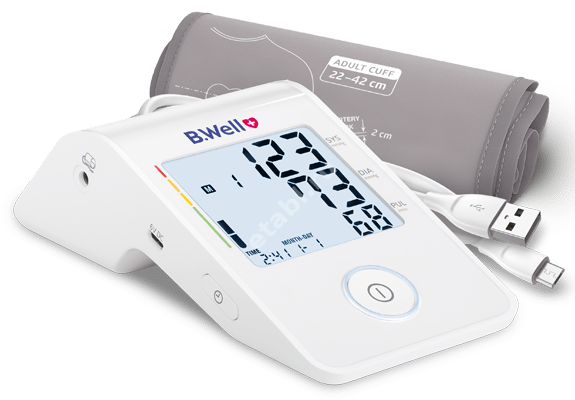ТОНОМЕТР Би.Велл автомат плечо арт.MED-53 универс манжета micro USB (БИ. ВЕЛЛ, КИТАЙ)