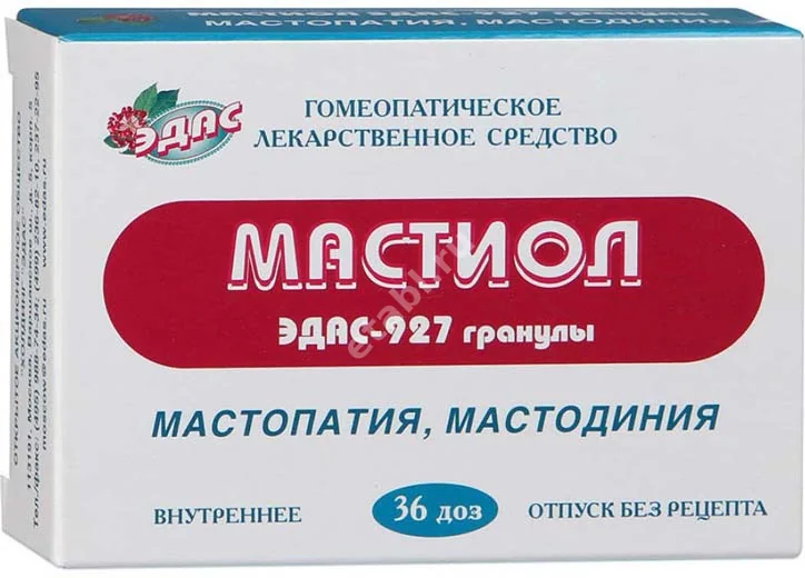 ЭДАС -927 Мастиол гран. гомеопат. (конт.) 17г N36 (Эдас Холдинг, РФ)