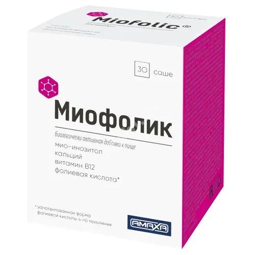 МИОФОЛИК пор. д/внутр. прим. (саше) 2г N30 (Эфферта Фарма, РФ)