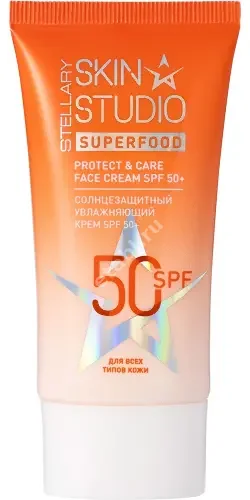 СТЕЛЛАРИ Скин студио крем солнцезащит SPF50+ увлаж. 40мл (Гельтек-Медика, РФ)
