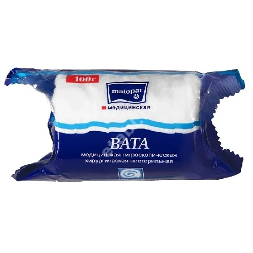 ВАТА хирургич. нестер. 100г (БЕЛЛА, РФ/ПОЛЬША)