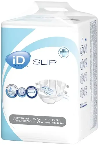 АЙДИ (ID) Slip подгузники д/взрослых Extra р.XL N10 (Онтэкс Ру, РФ)
