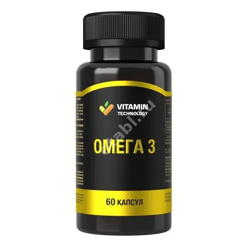 ОМЕГА-3 Vitamin Technology капс. 1.35г N60 (Жива Продукт, РФ)
